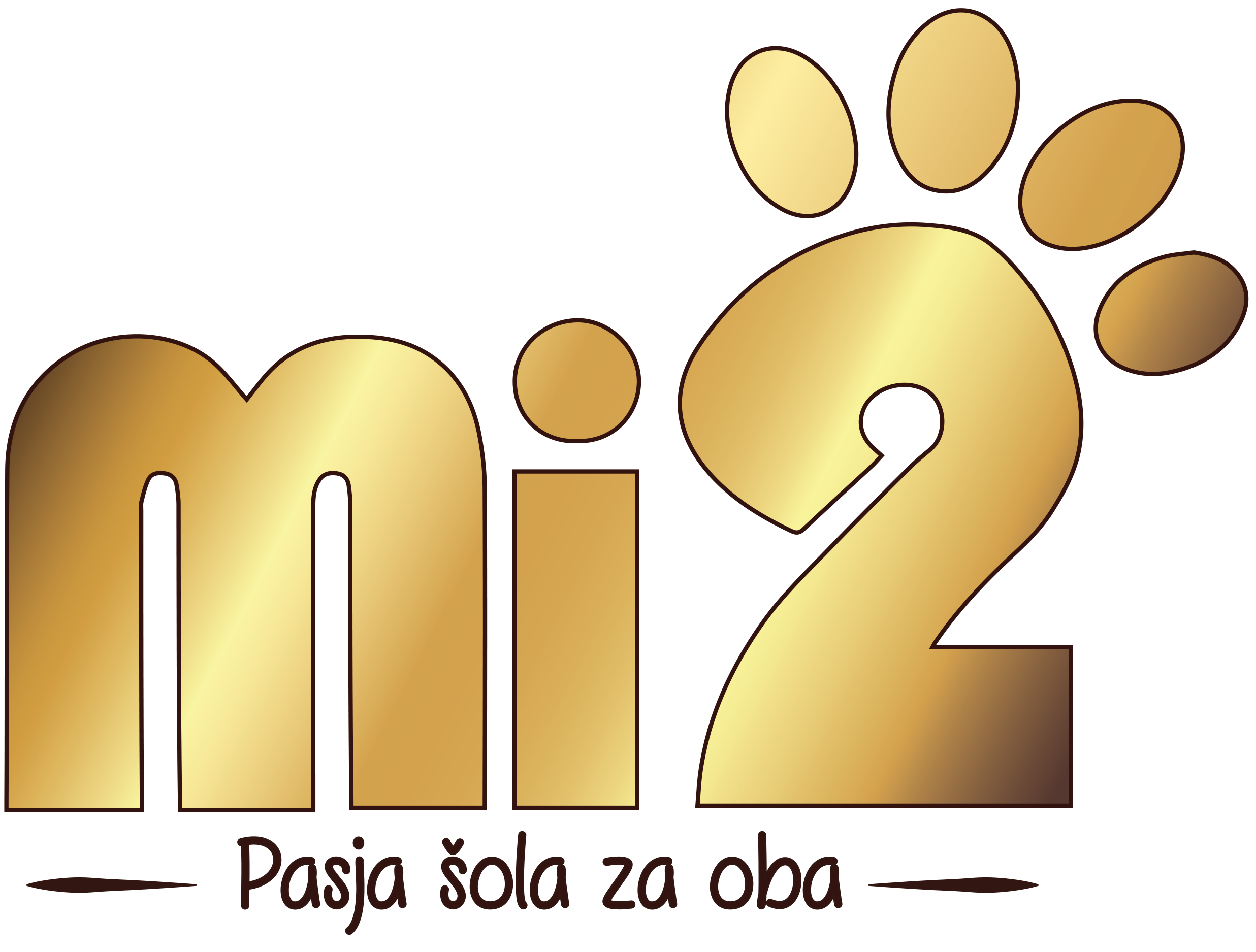 Pasja šola za oba Mi2 logo