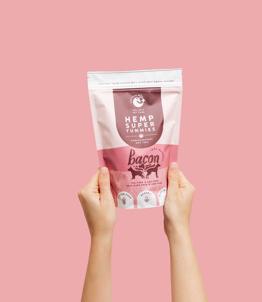 Pantaya Hemp Super Yummies Bacon konopljini priboljški za pse
